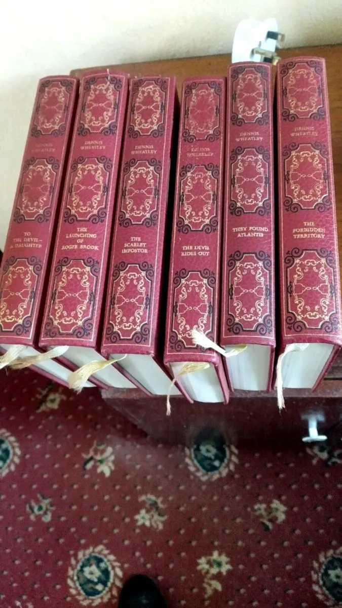 6. 1972 home library books - Image 1
