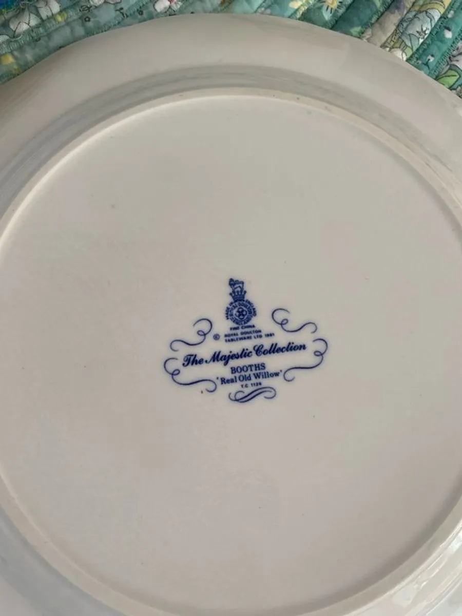 Real old willow china - Image 2