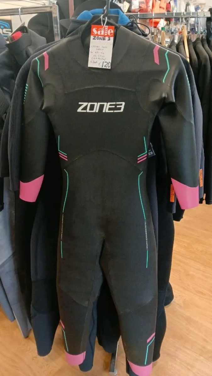 New unused Zone3 swimming wetsuits - Image 1