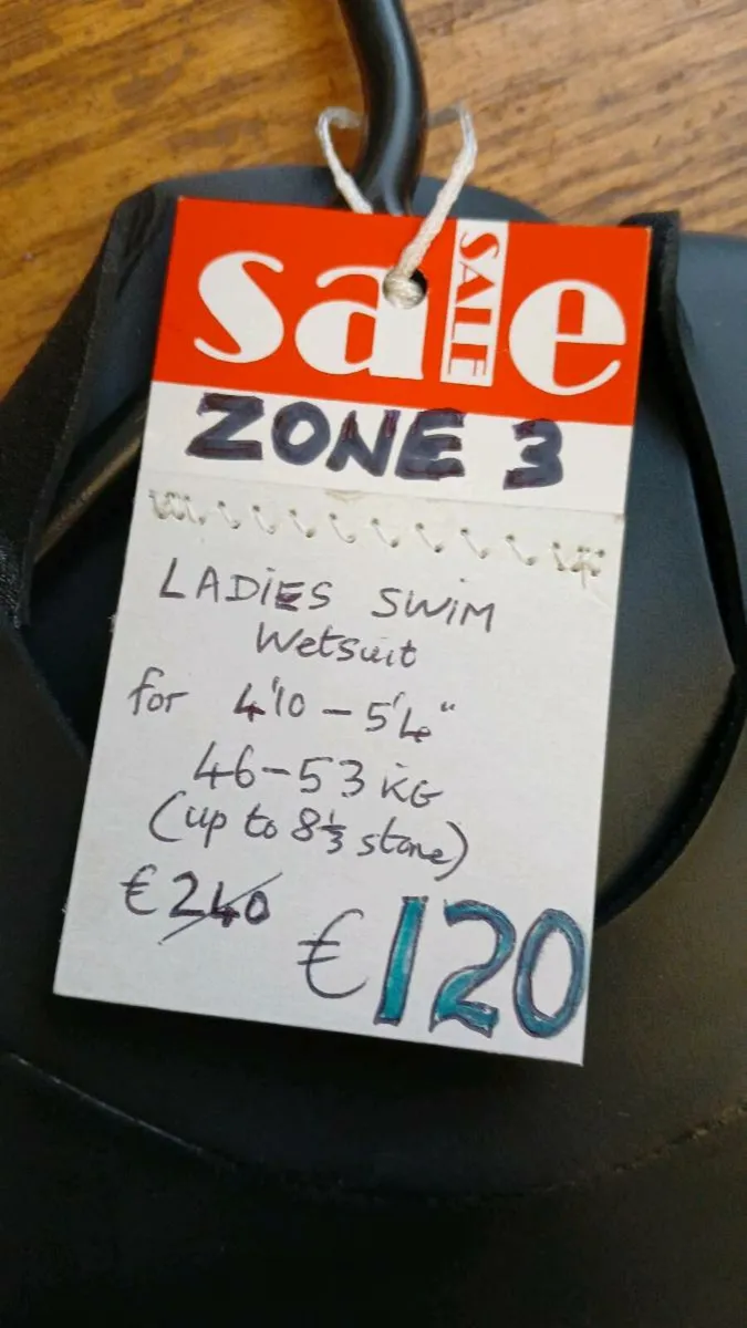 New unused Zone3 swimming wetsuits - Image 3