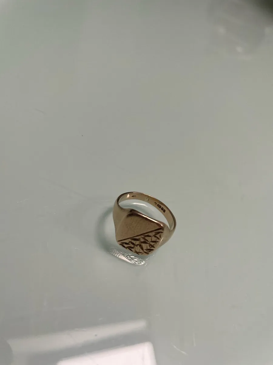 Gold signet 9ct - Image 3