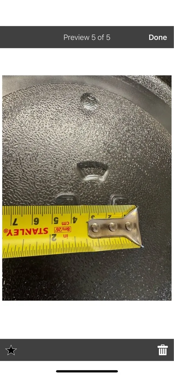 Microwave glass plate. - Image 4