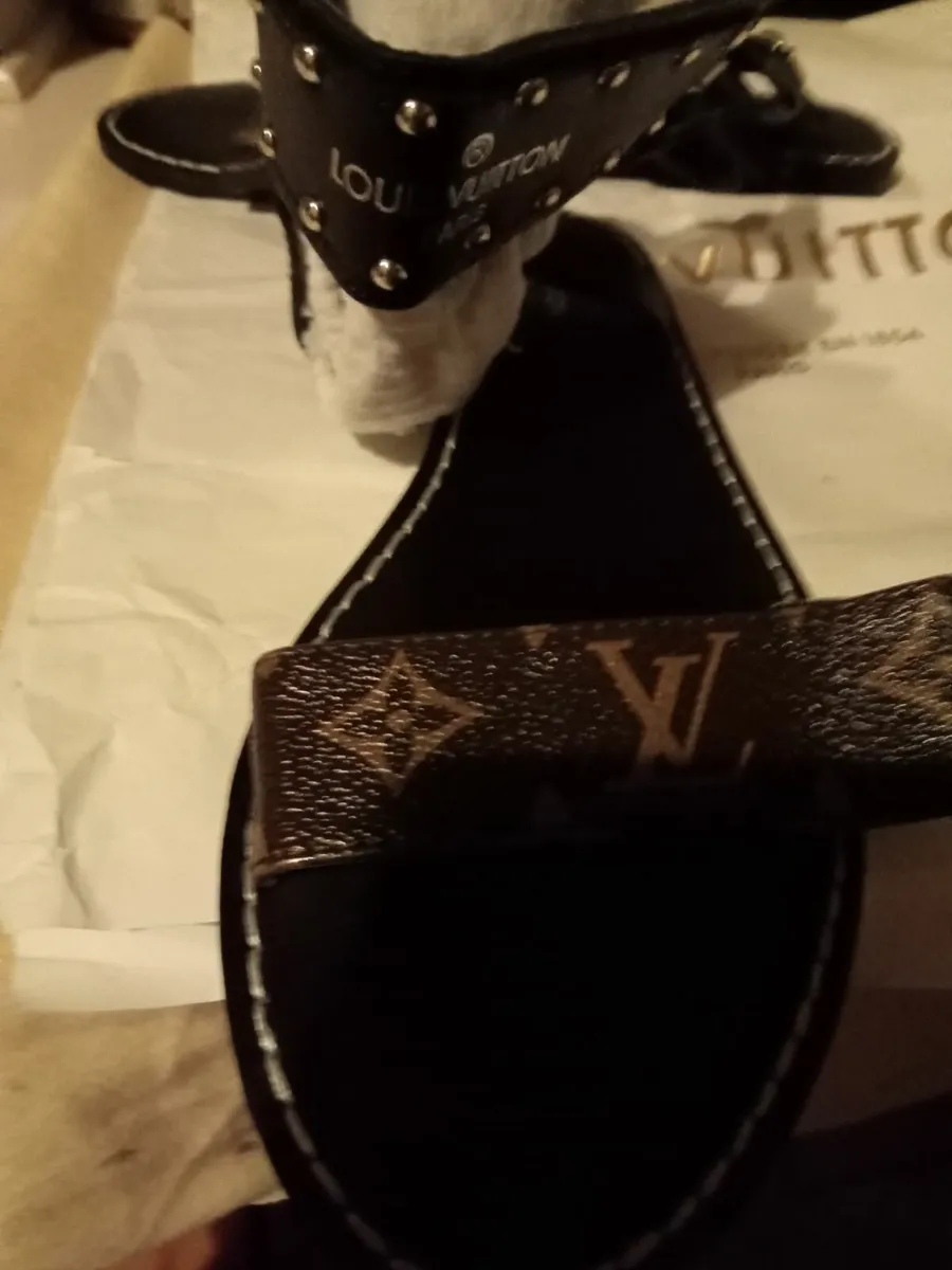 Louis Vuitton sandals size 6 - Image 1