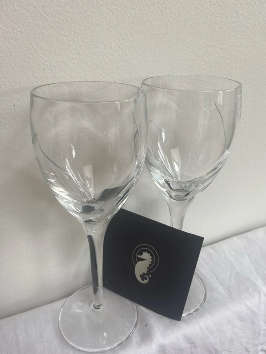 Waterford Crystal Wine Glasses - Image 1