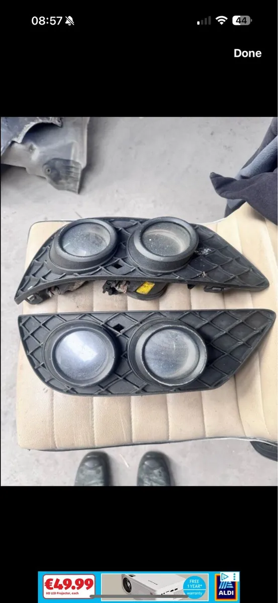 Mercedes c class fog lights