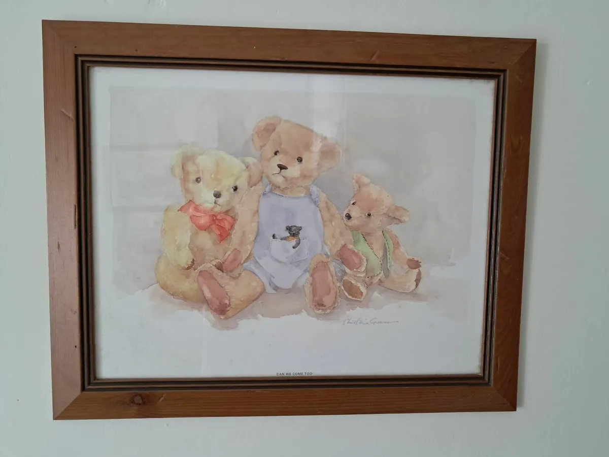 Teddy Bear Painting - Image 1