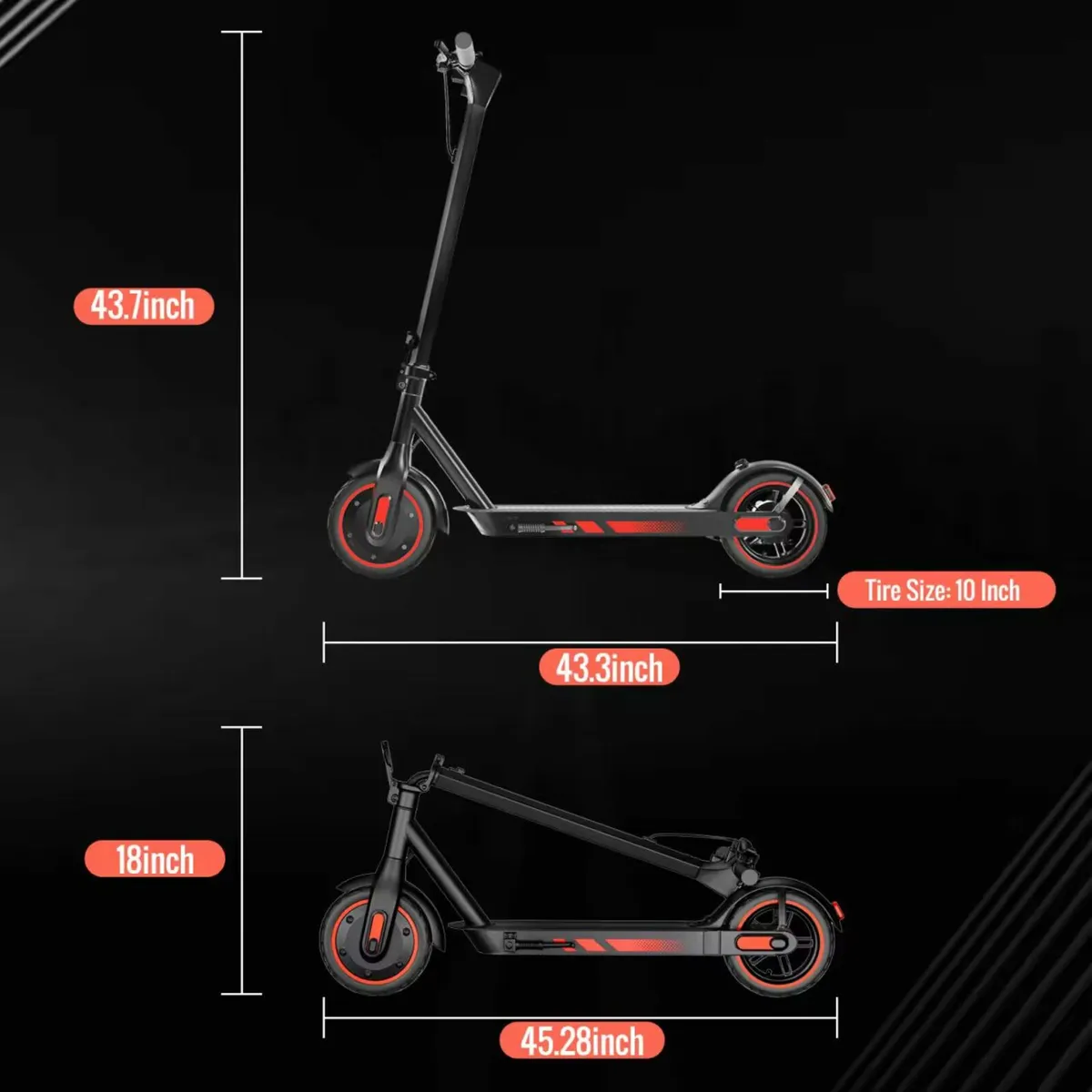 OOK-TEK V10 500W Electric Scooter Dublin - Image 2