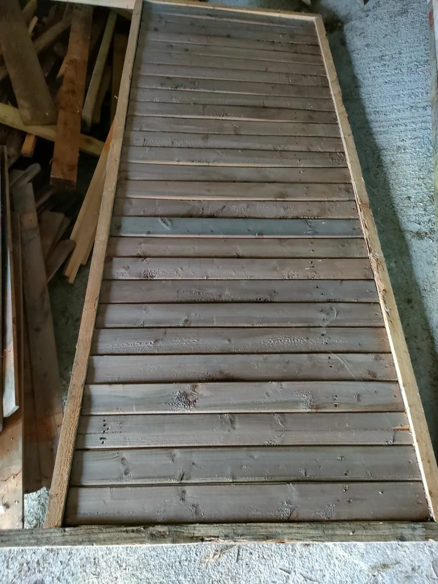 Upcycled Wooden Panels for Green House/Turf Slane - Image 2