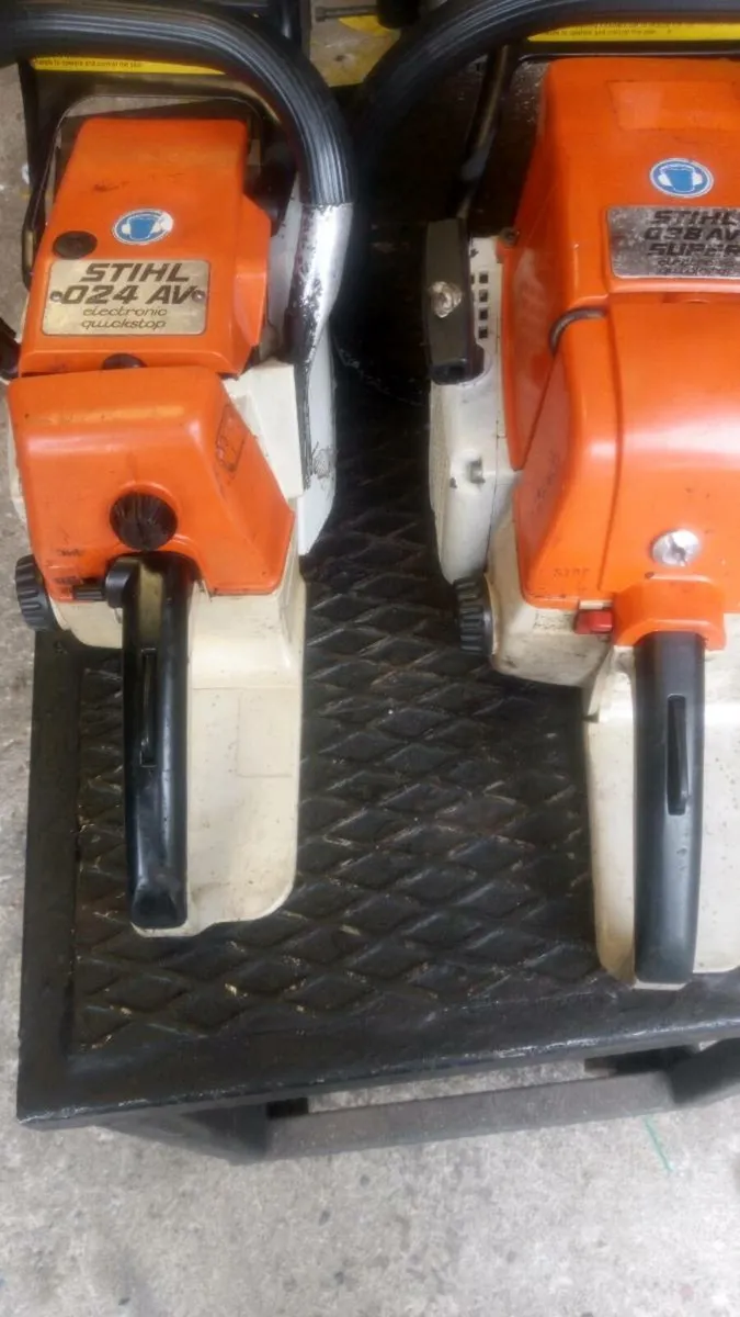 2 STIHL CHAINSAWS €250 - Image 1