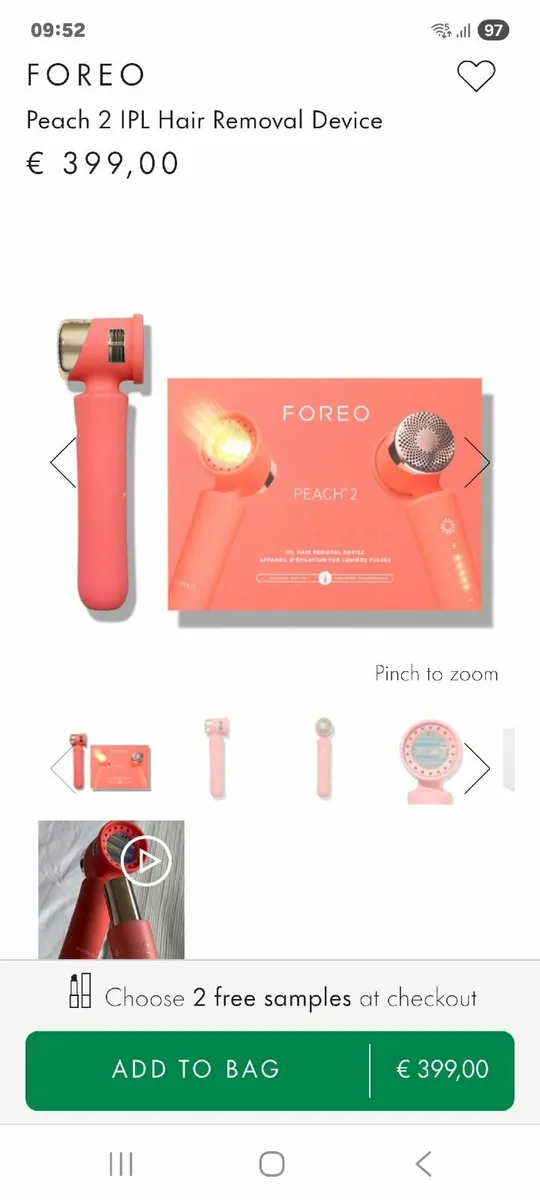 Laser Hair Removal Foreo Device - Image 1