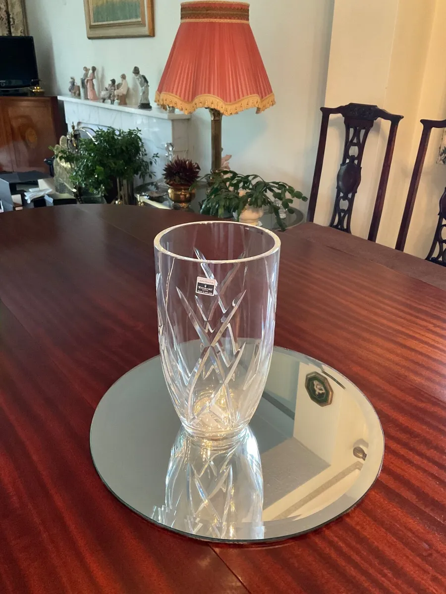 John Rocha Waterford Crystal Signature 10” Vase - Image 1