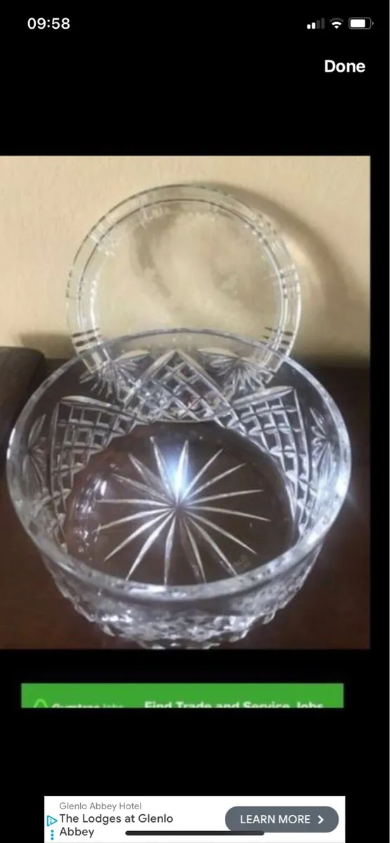 Claren Bridge Crystal Bowl - Image 2