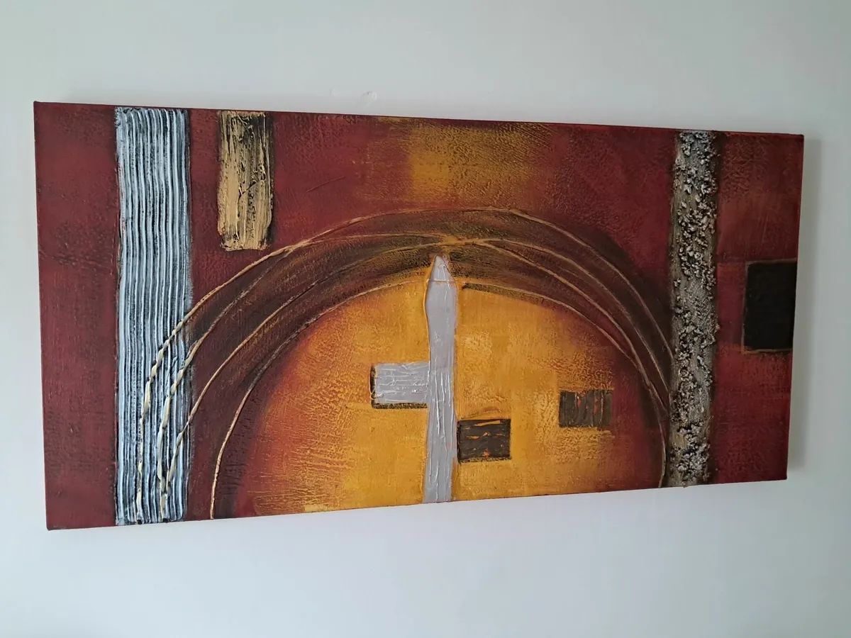 Large Rectangular Painting - Image 1