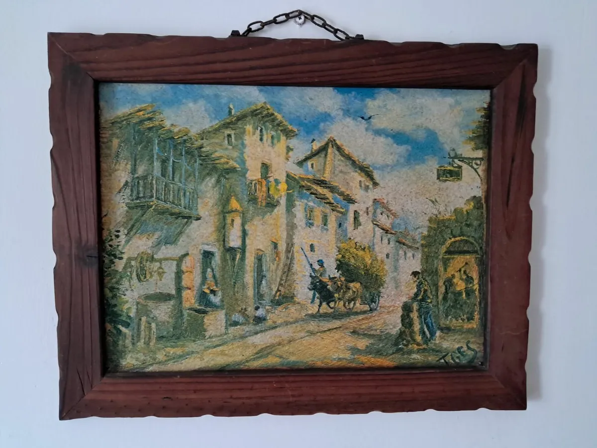 Antique Spanish Painting - Image 1