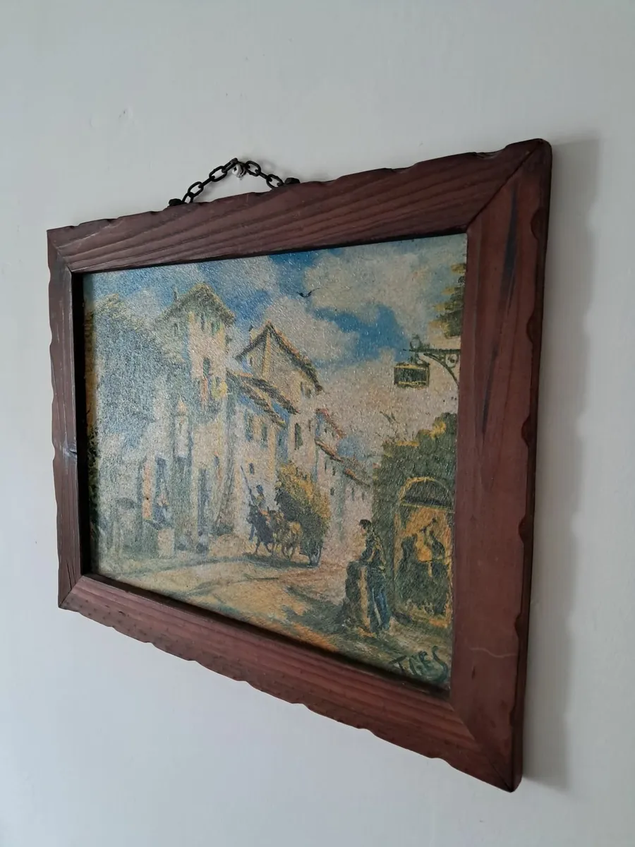 Antique Spanish Painting - Image 3
