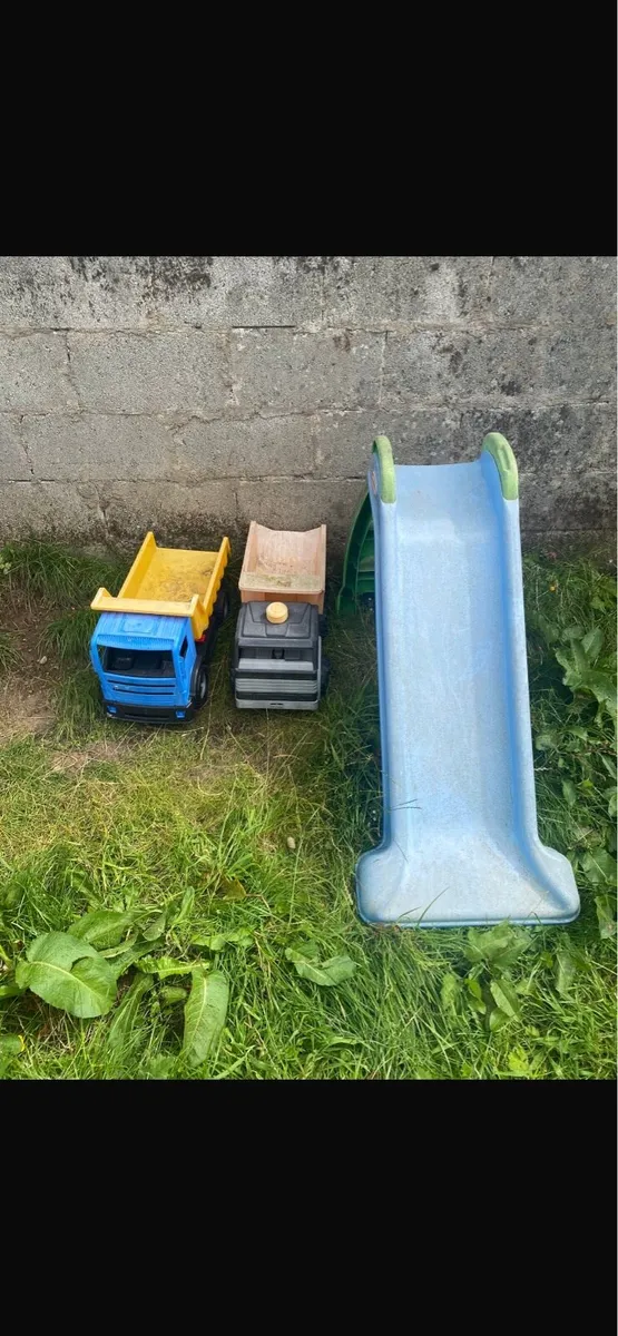 swingset, slide, seasaw, scooter - Image 2
