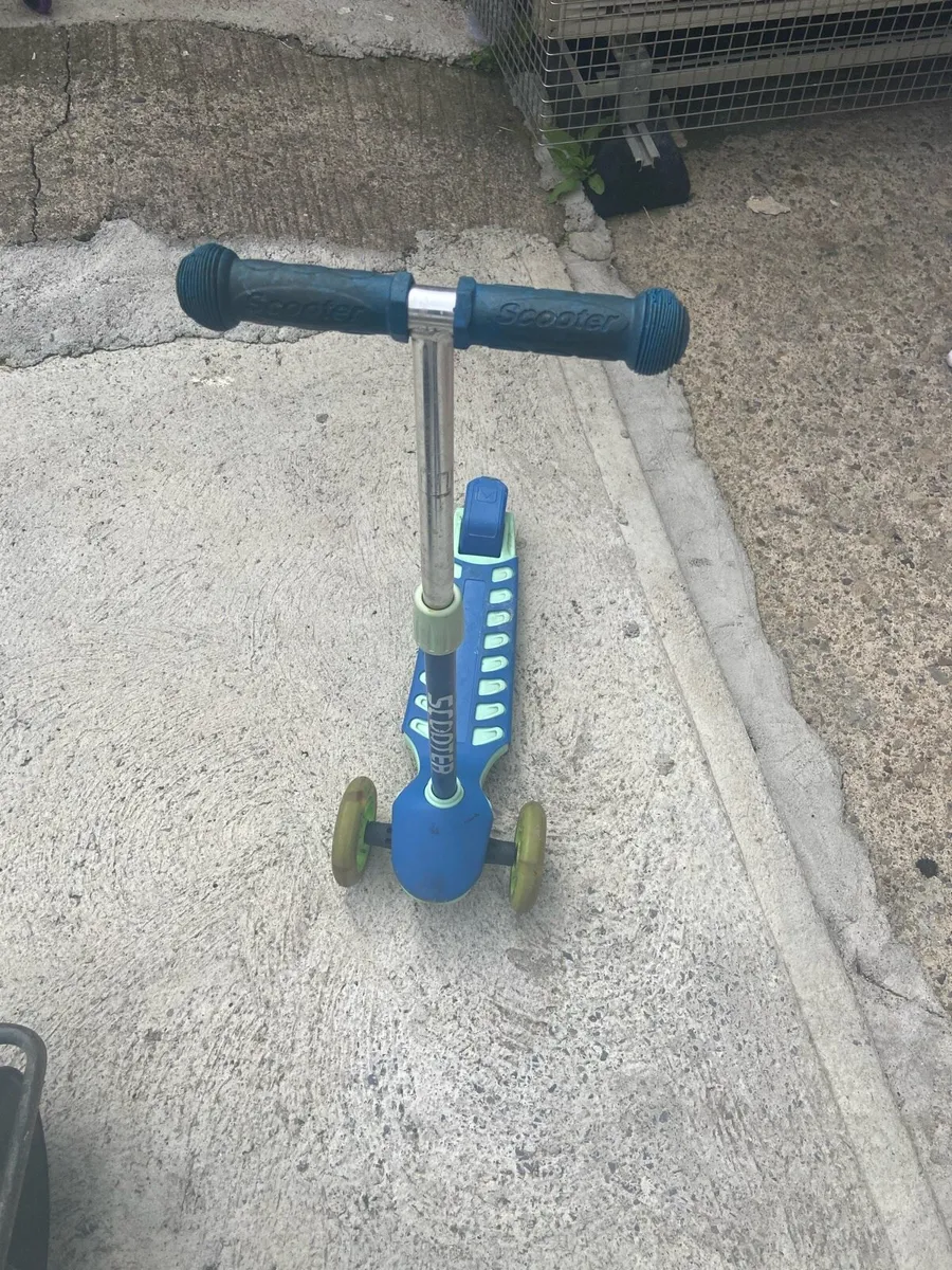 swingset, slide, seasaw, scooter - Image 4