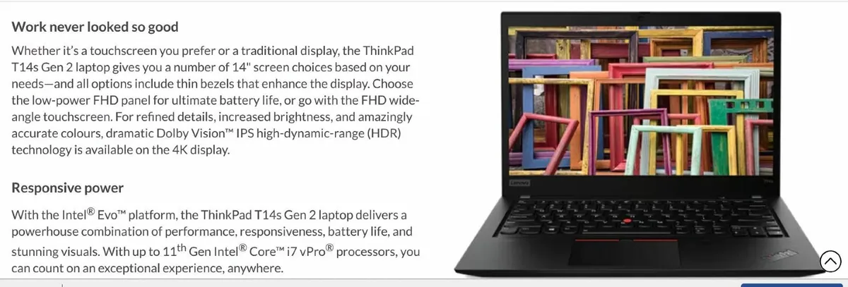 ThinkPad T14s Gen 2 14" Intel - Image 3