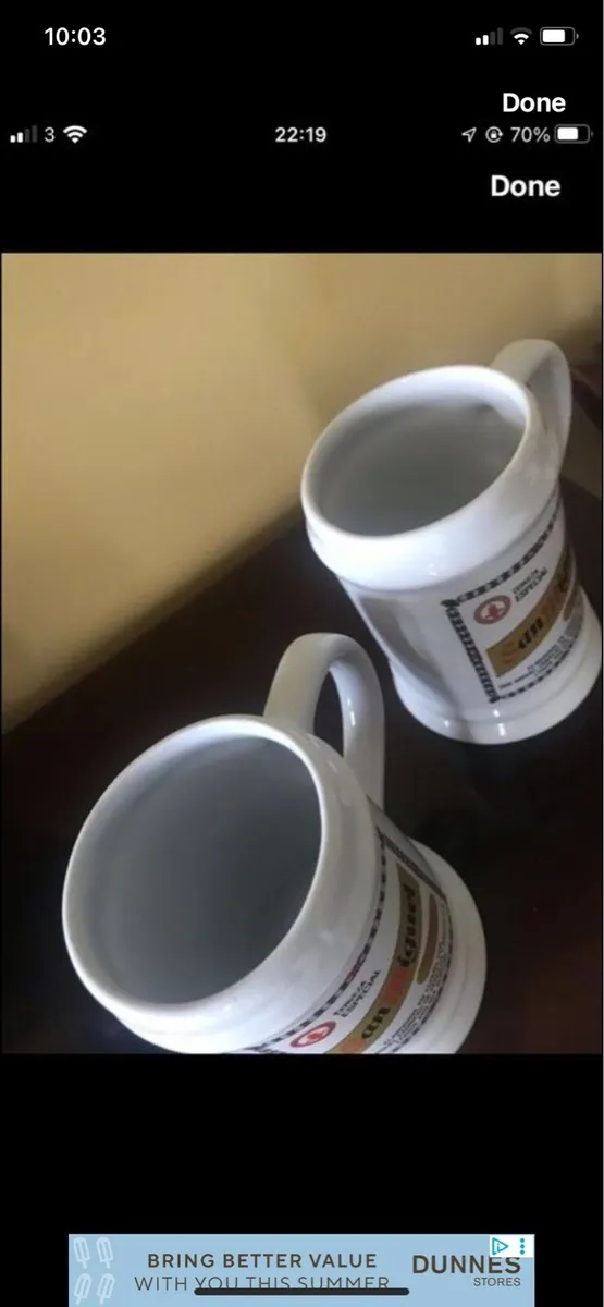 San Miguel Ceramic Tankards - Image 3