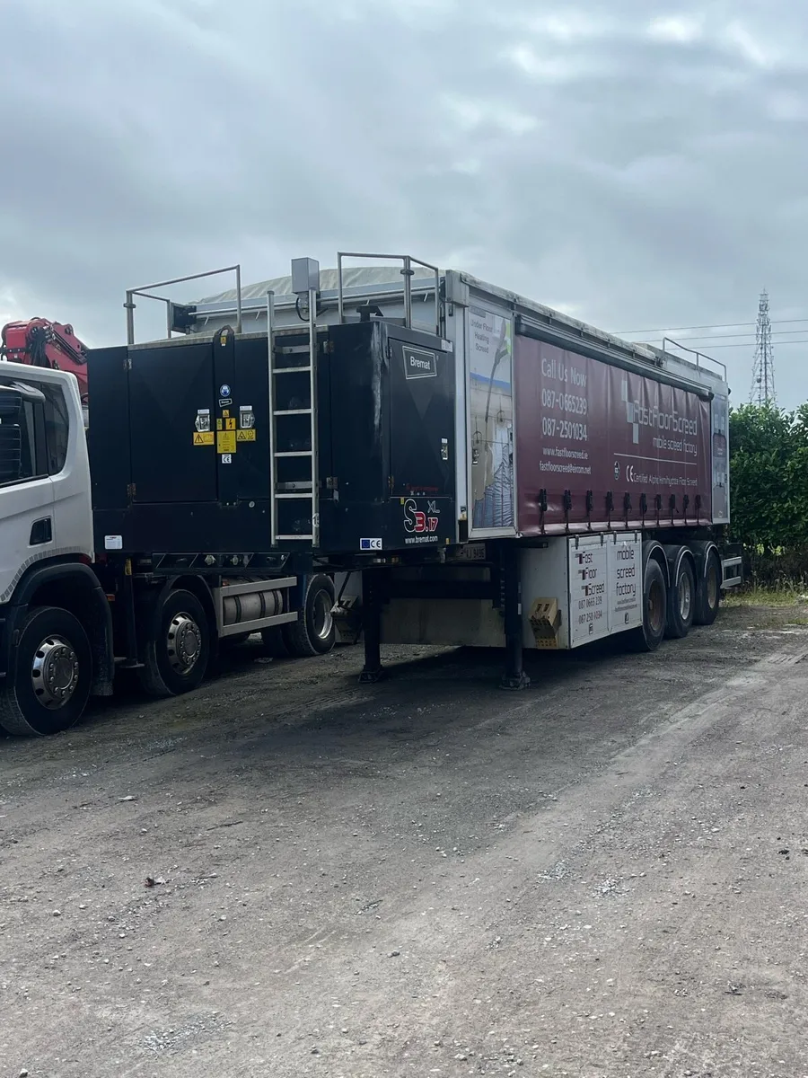 Bremat mobile screed factory - Image 1