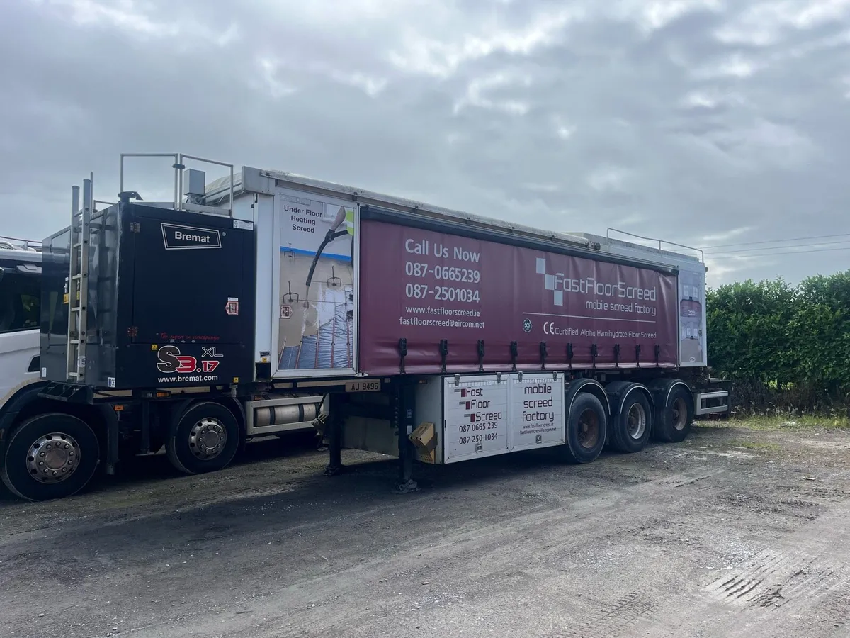 Bremat mobile screed factory - Image 2