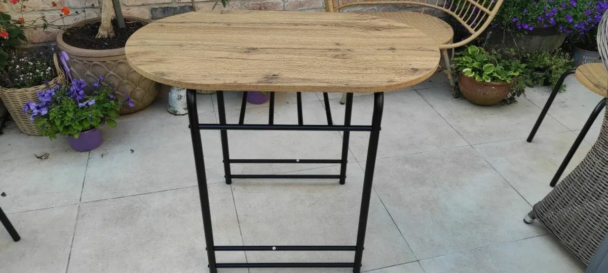 Dining set 4 chairs and table - Jysk - Image 2
