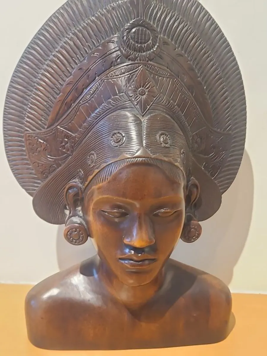 Stunning art deco bust - Janger Bali Dancer sculpture - Image 3