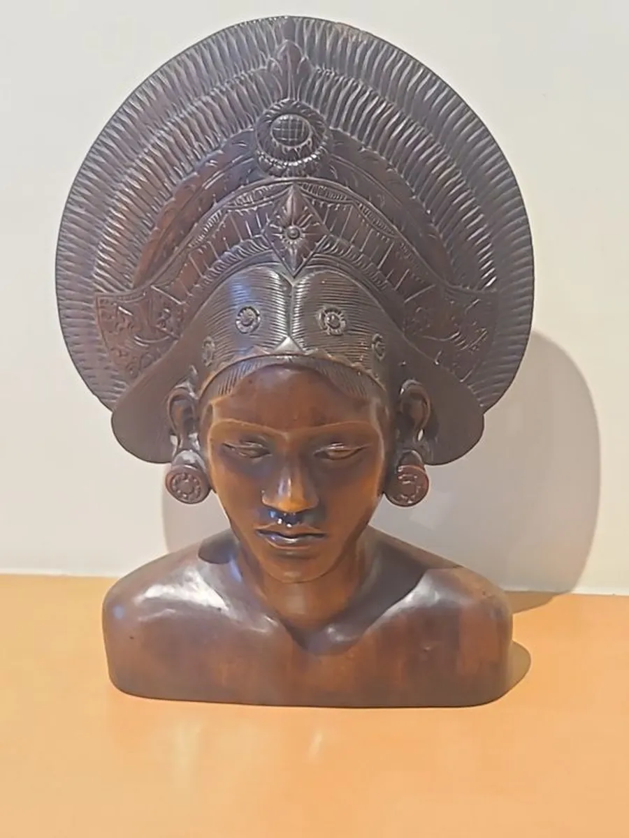 Stunning art deco bust - Janger Bali Dancer sculpture - Image 4