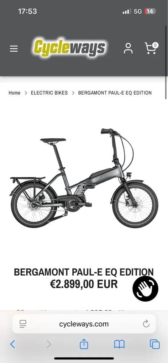 E bike/ BERGAMONT PAUL E Q EDITION - Image 2
