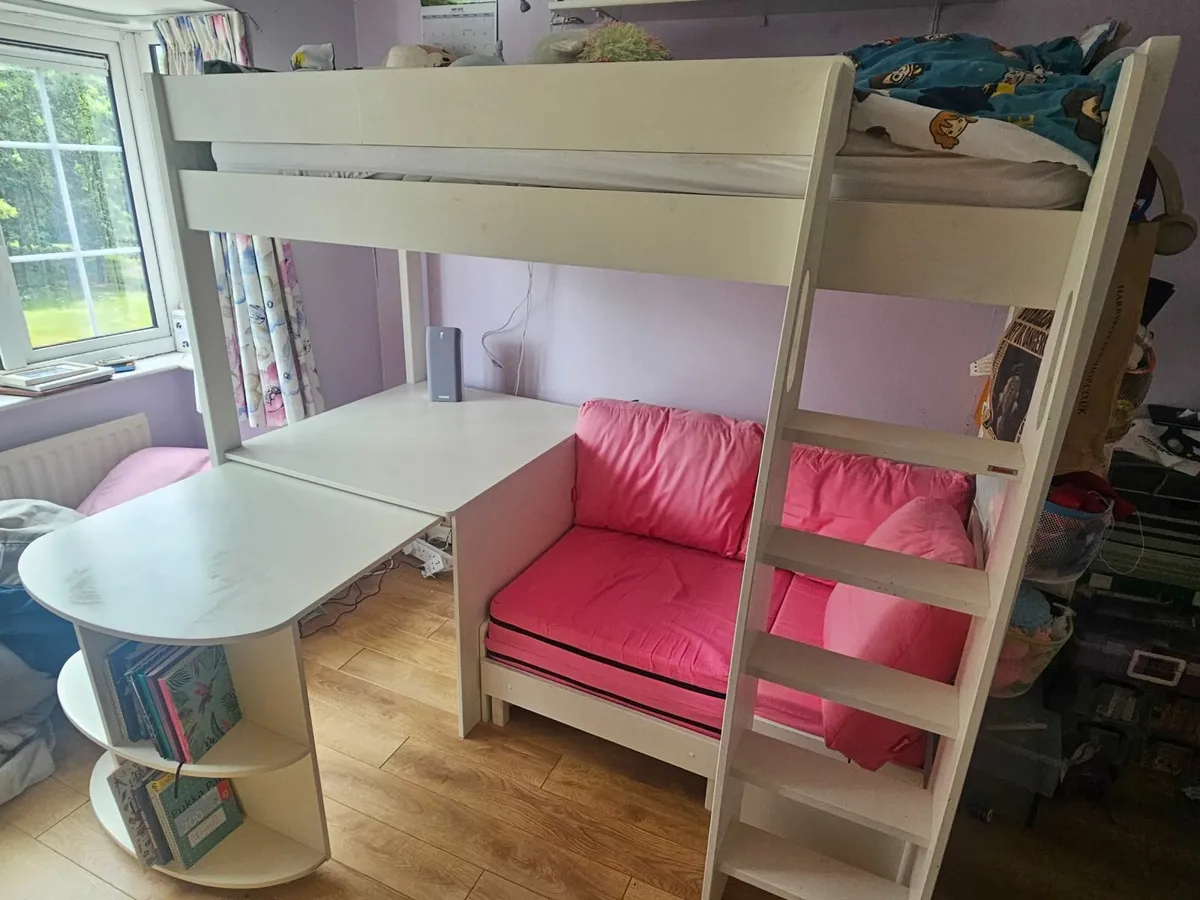Bunk bed with desk and sofa/pull out guest bed - Image 3