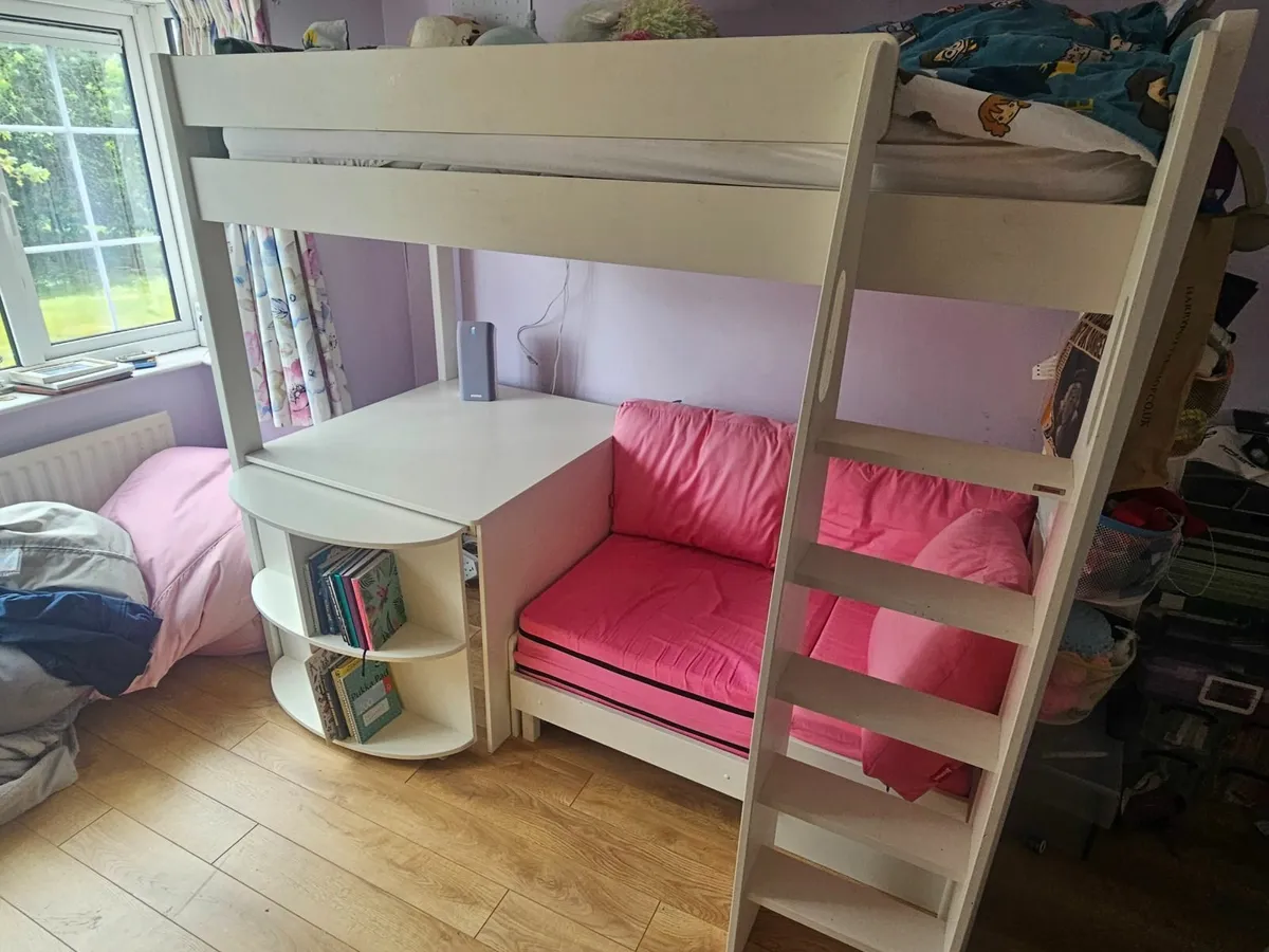 Bunk bed with desk and sofa/pull out guest bed - Image 1