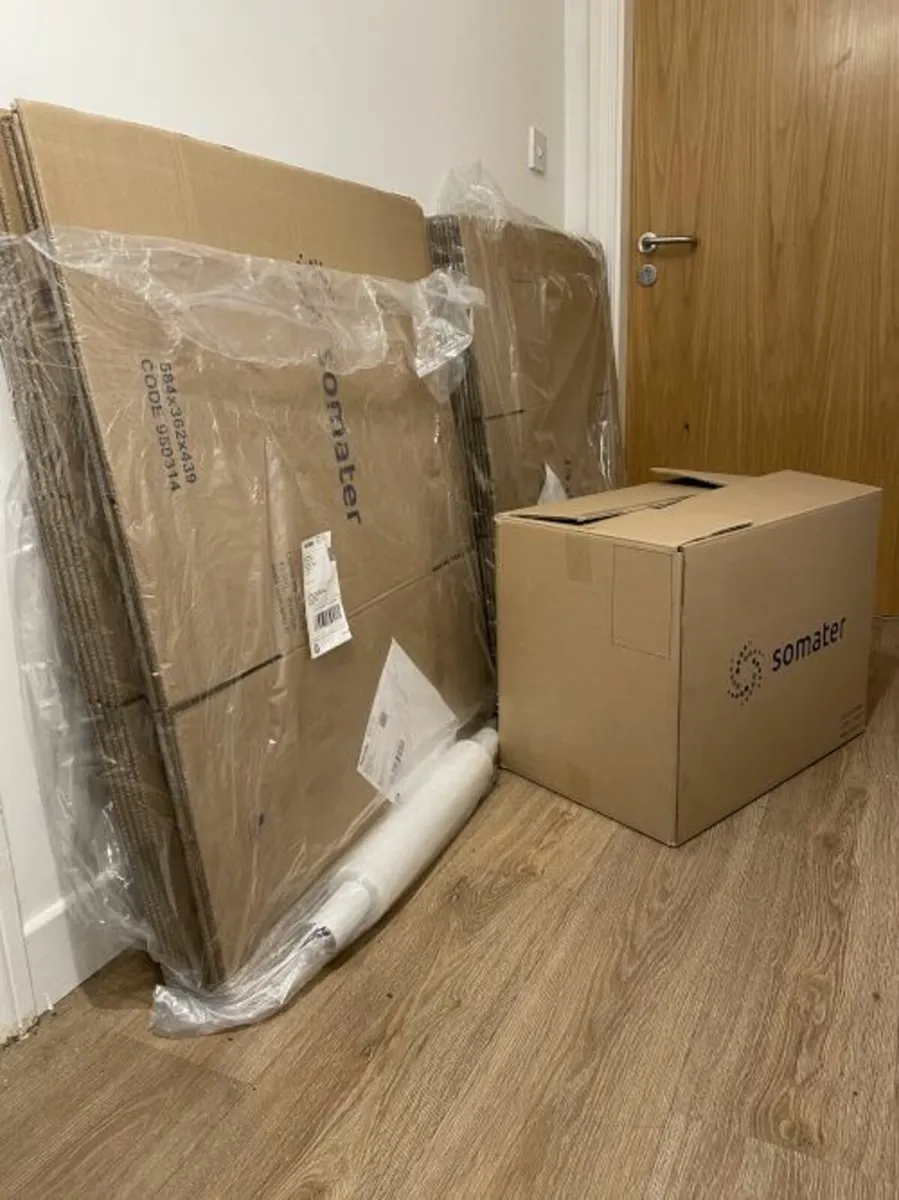 Home Moving Kit - 20 Cardboard Boxes & Bubble Wrap