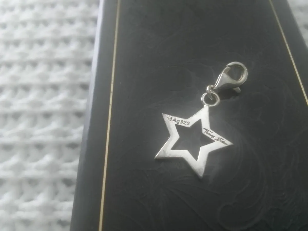 THOMAS SABO STERLING SILVER STAR CHARM - Image 3