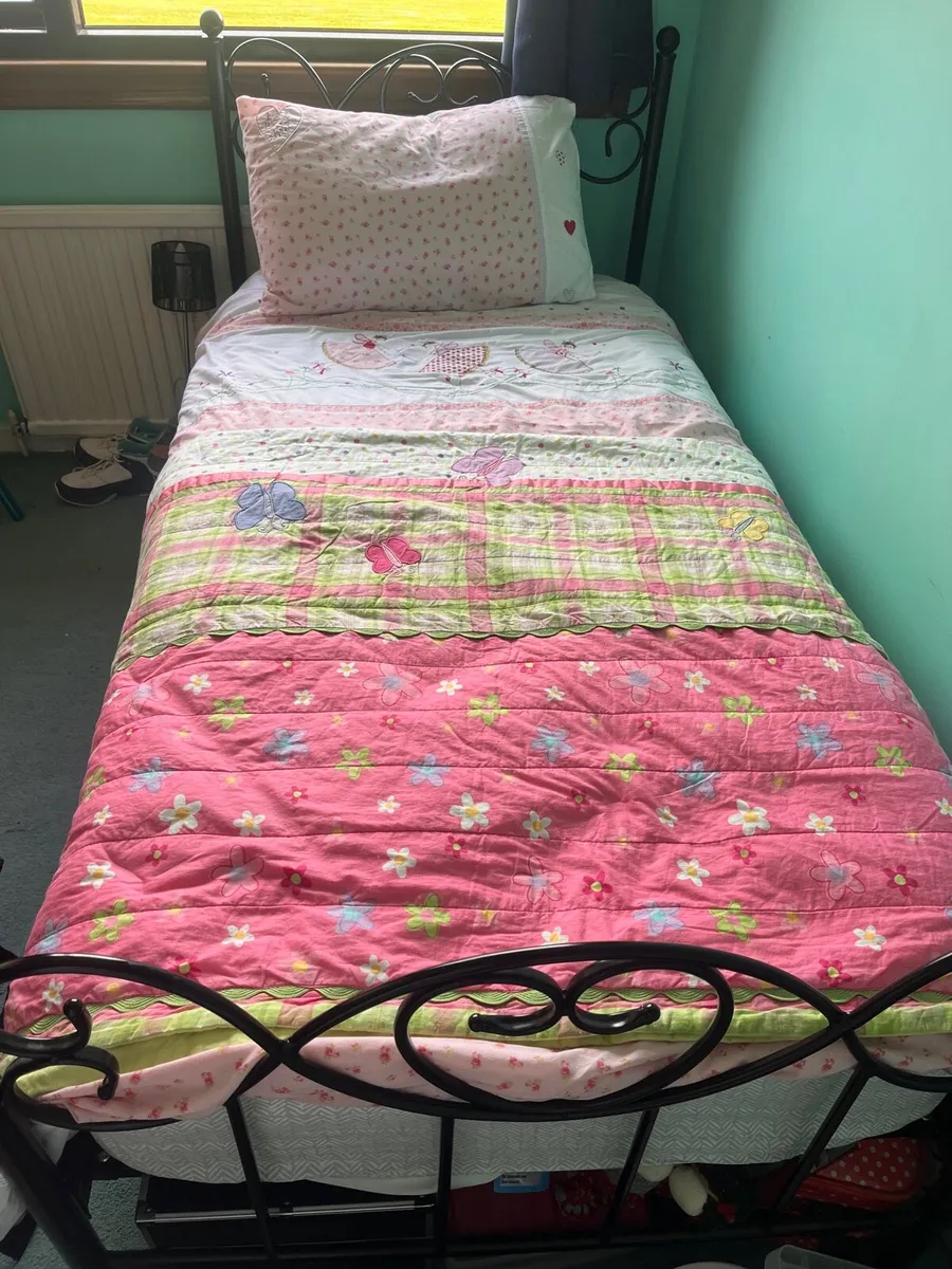 Single bed frame & Emma mattress - Image 1