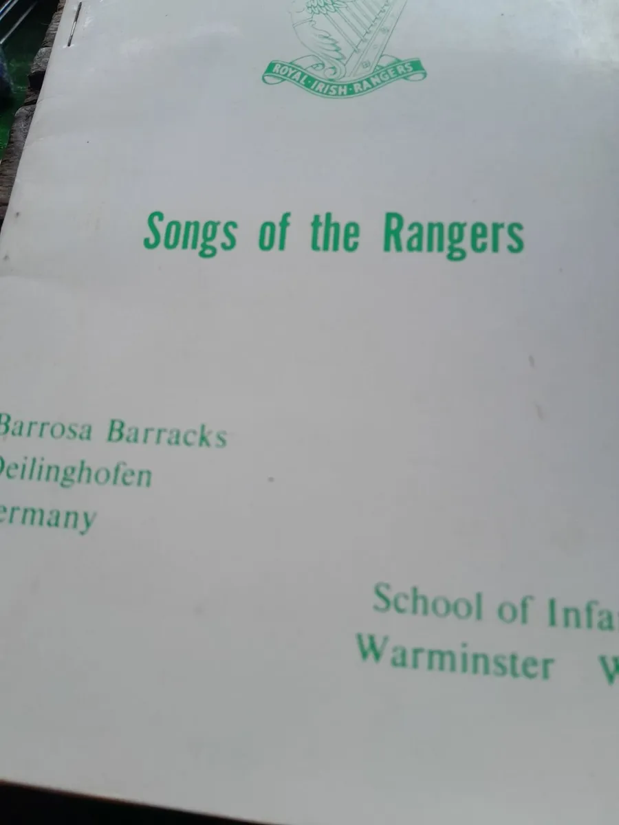 Scarce  book  songs  of  the  rangers - Image 2