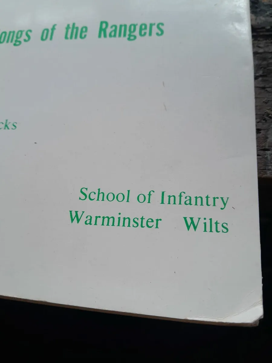 Scarce  book  songs  of  the  rangers - Image 3