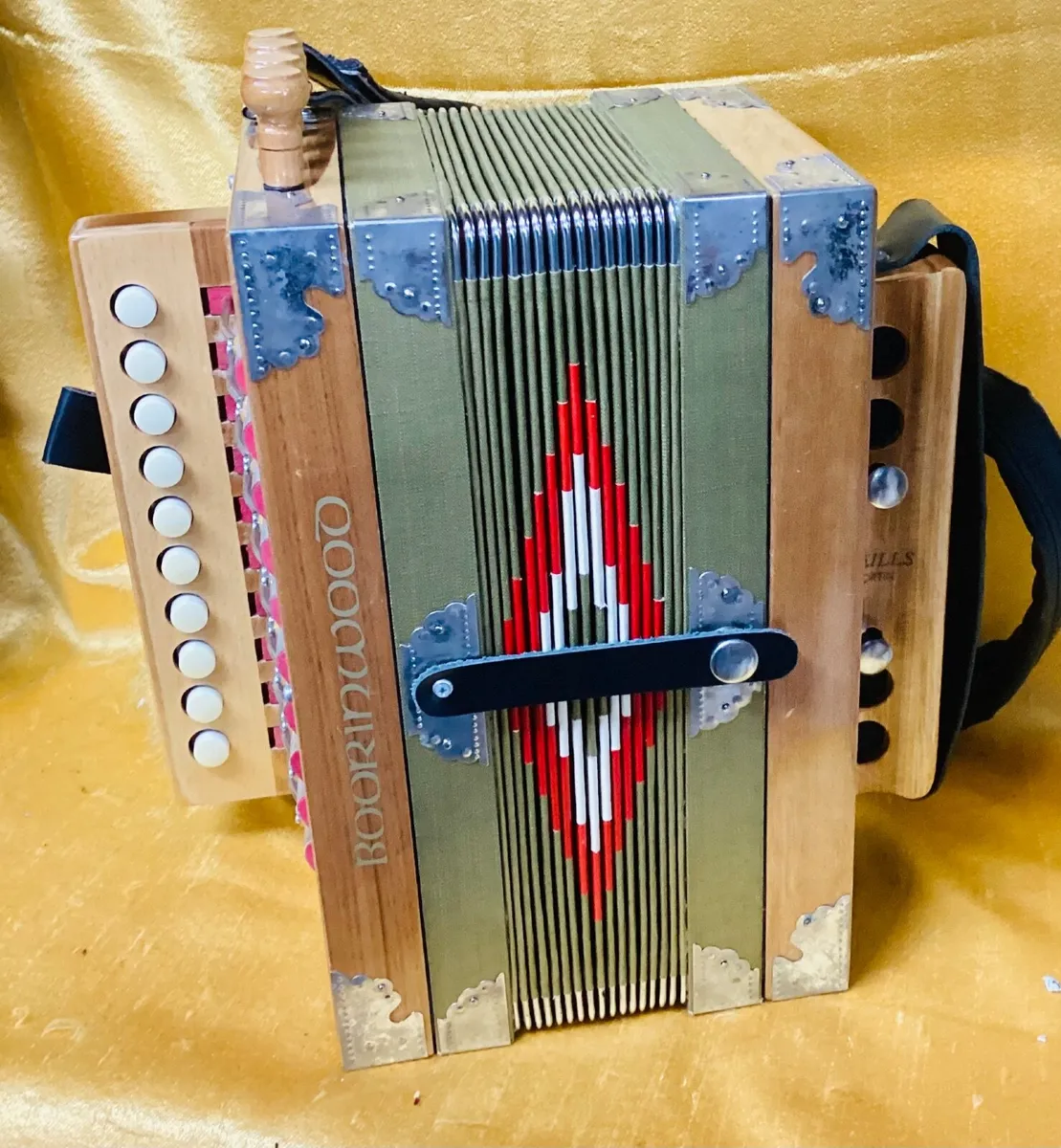 BOORINWOOD 3002C 4 STOP  MELODEON USED - Image 3