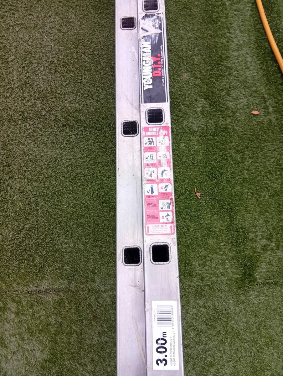 Quality Aluminium YOUNGMAN Extension ladder 5.25m - Image 4