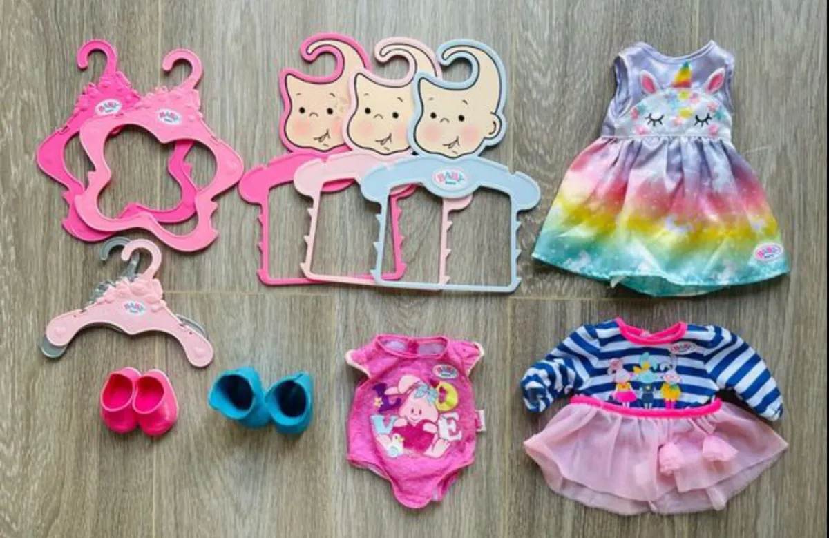 Baby Born Clothes, Shoes & Hangers
