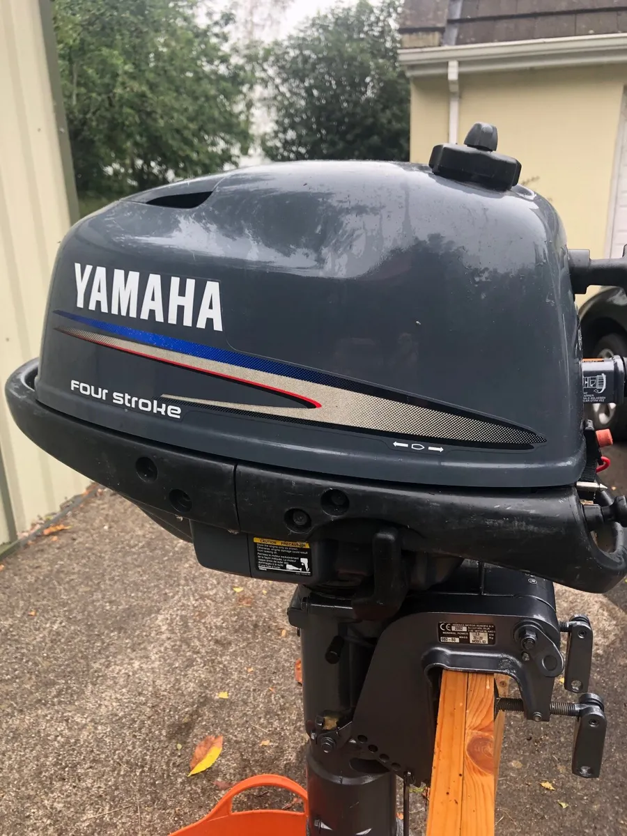 4hp Yamaha long-shaft boat engine - Image 2