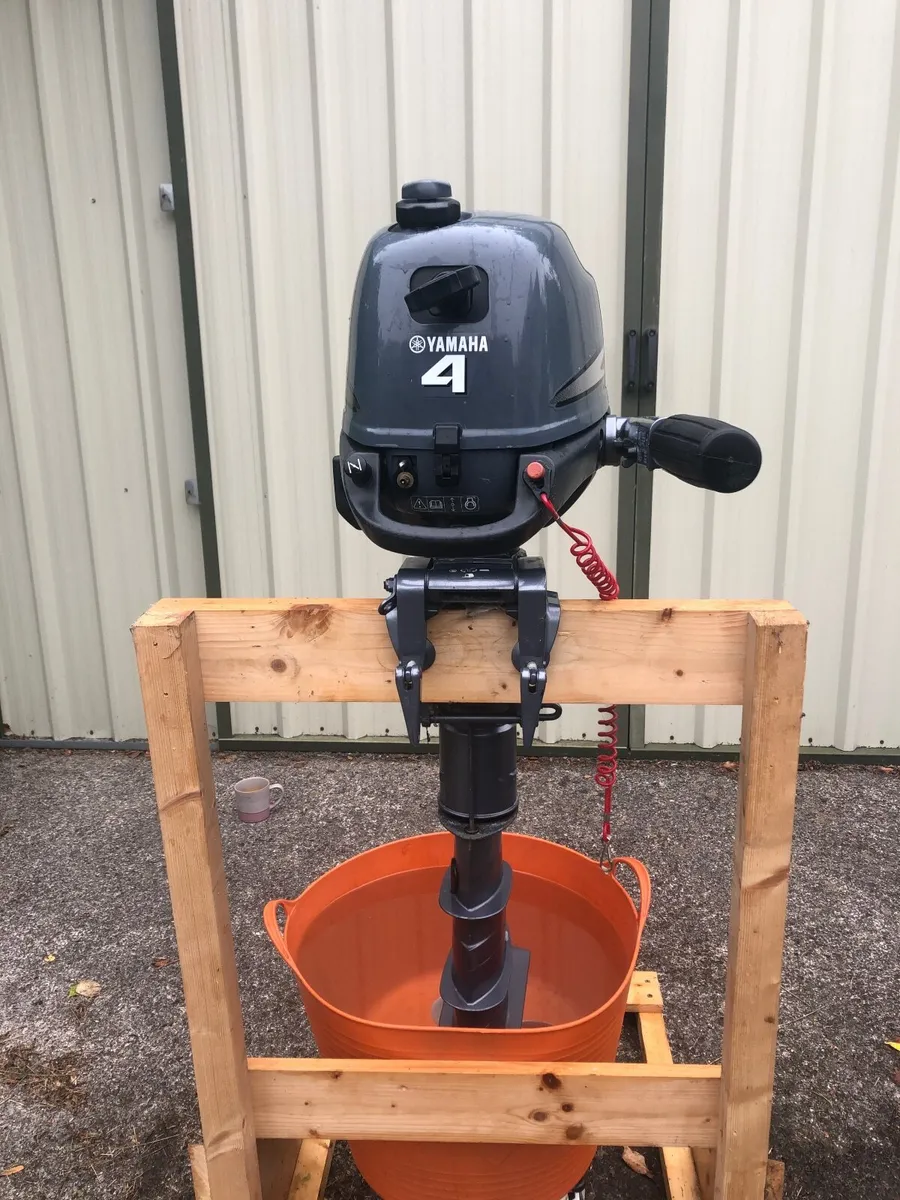 4hp Yamaha long-shaft boat engine - Image 3