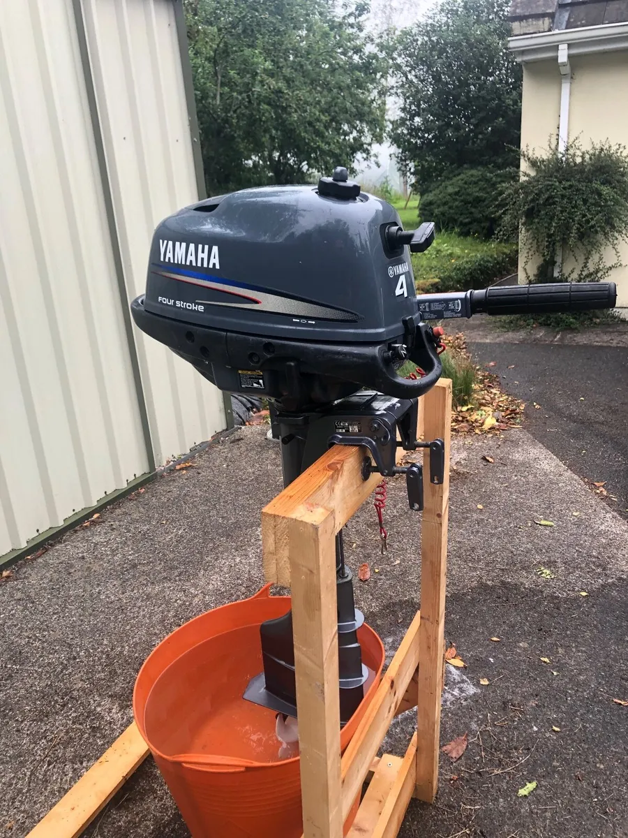 4hp Yamaha long-shaft boat engine - Image 4