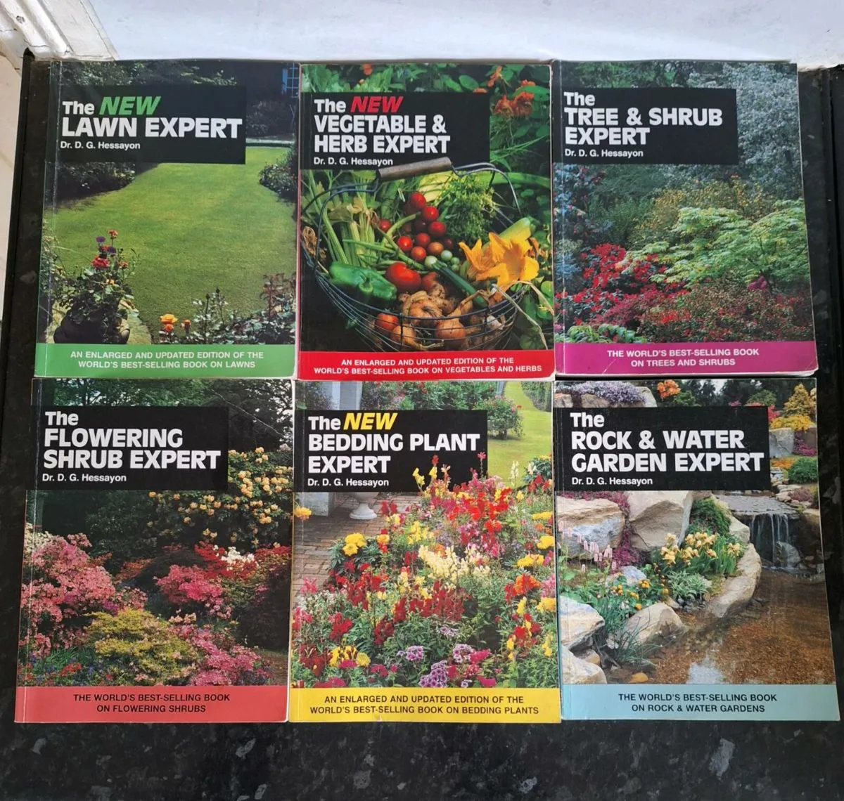 Selection of gardening books by Dr.  D.G. Hessayon - Image 1
