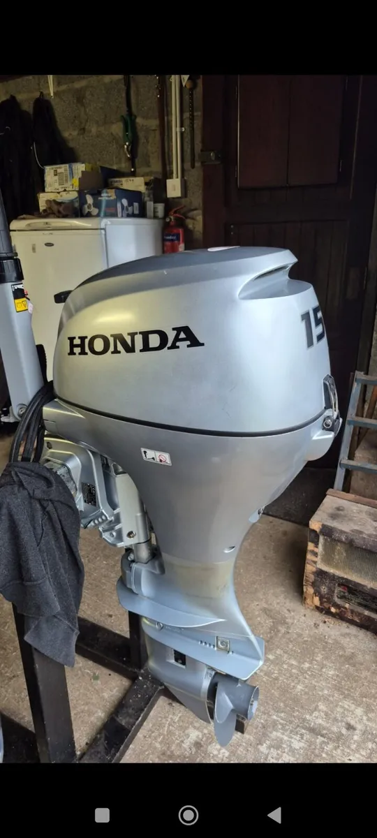15hp honda outboard - Image 2