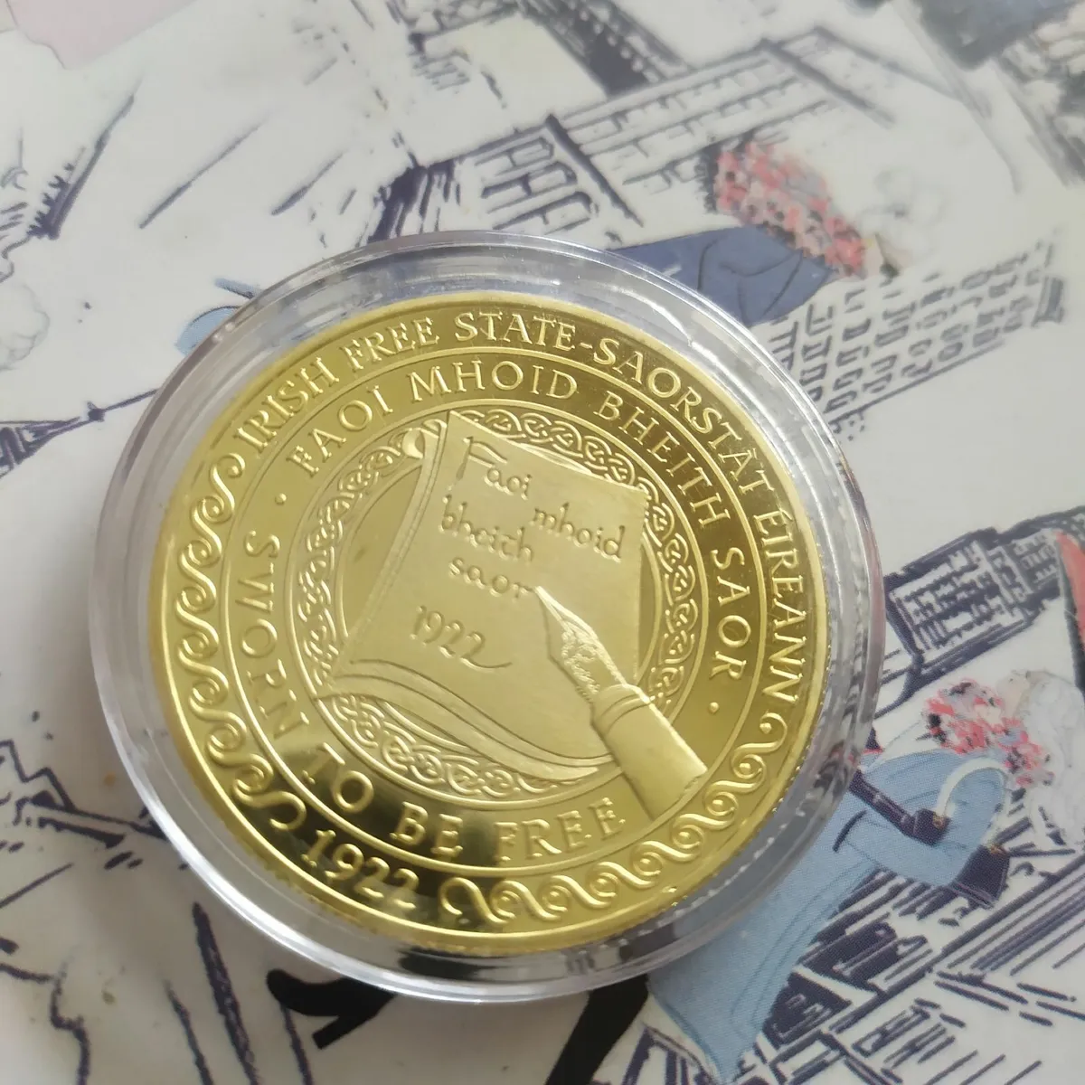 Michael Collins coin proclamation Ireland - Image 2