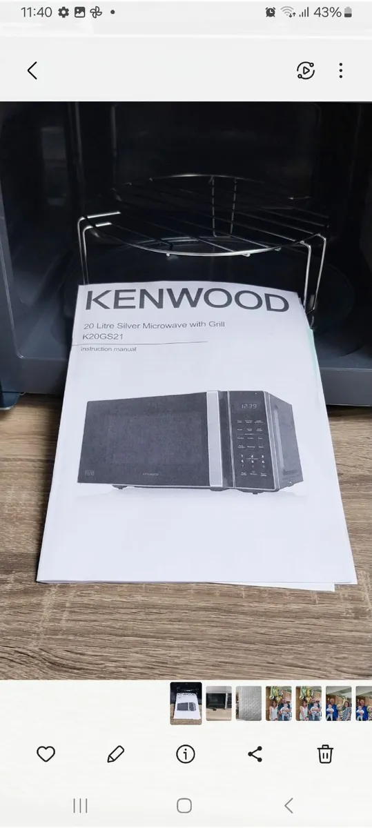 Microwave with grill - Image 2