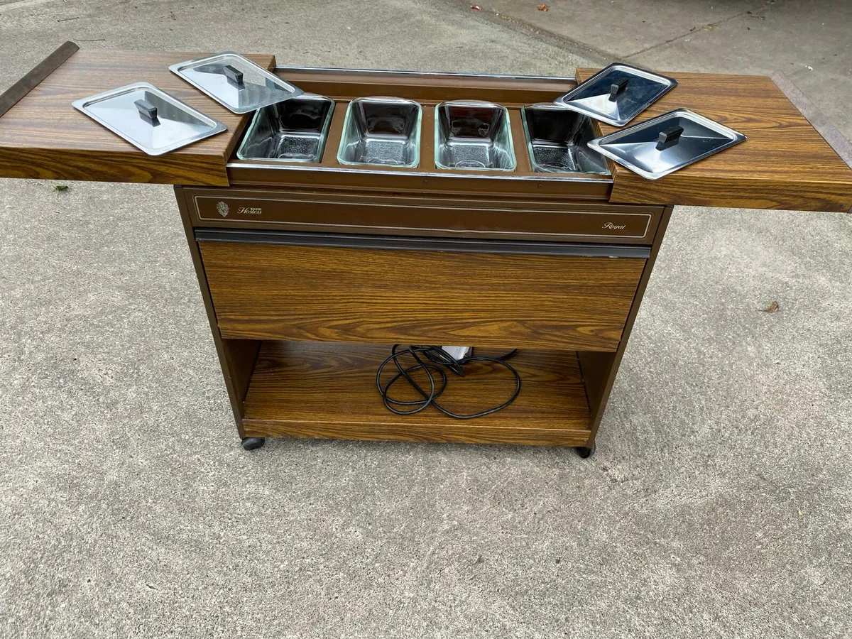 Vintage electric hostess trolley - Image 1
