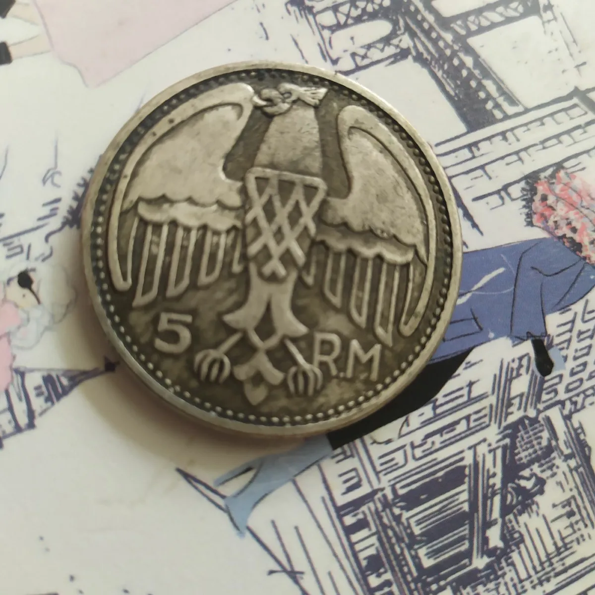 Old German coins/ badges etc books - Image 2