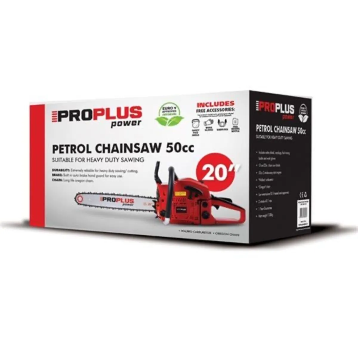 ProPlus Petrol Chainsaw 50cc - 51cm - Image 2