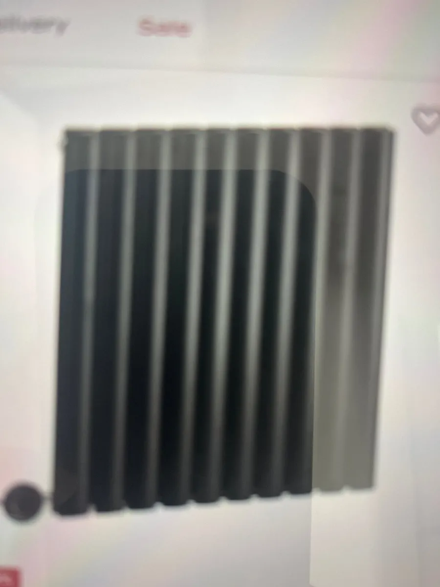 Central Heating Designer Radiator Black - Image 4
